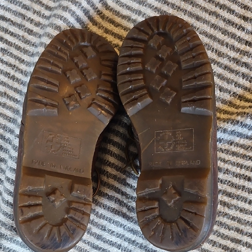Dr Martens Brown Leather Men's Shoes - Picture 3 of 4